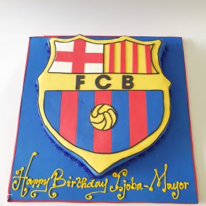 Barcelona Theme Cake