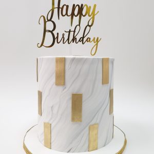 Marbled cake